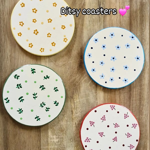 Ditsy Coasters