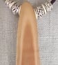 Upcycled Wooden Pendant Necklace Minimalist Reclaimed Wood Leather Jewellery  - Image 3