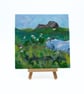 An original Scottish landscape - acrylics - with easel - mountains - loch  - Image 9