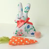 Lavender Bunny Rabbit Sachet with Juicy Lavender Bag Carrot