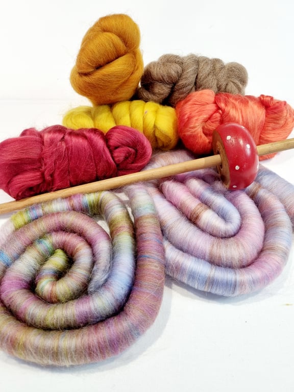 Spinning fibre