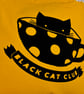 Black Cat Club Organic Cotton tote bag. Animal lover shopper.  - Image 6