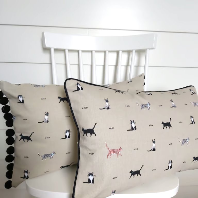 Sophie Allport Cats  Cushion 