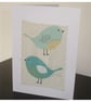 Pack of Three Bird Blank Greetings Cards Notelets Birds x 3 - Image 5