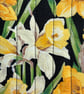 Daffodil Print Quilted Fabric Organiser Pouch  - Image 3