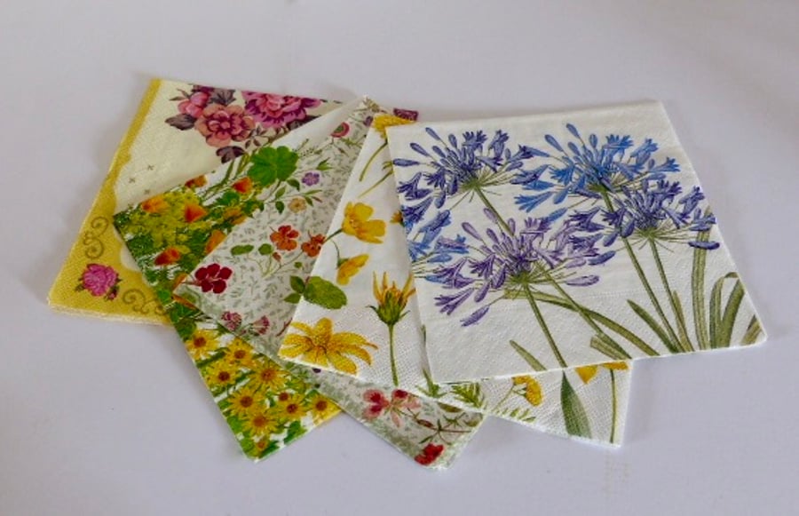 Mixed Paper Napkins