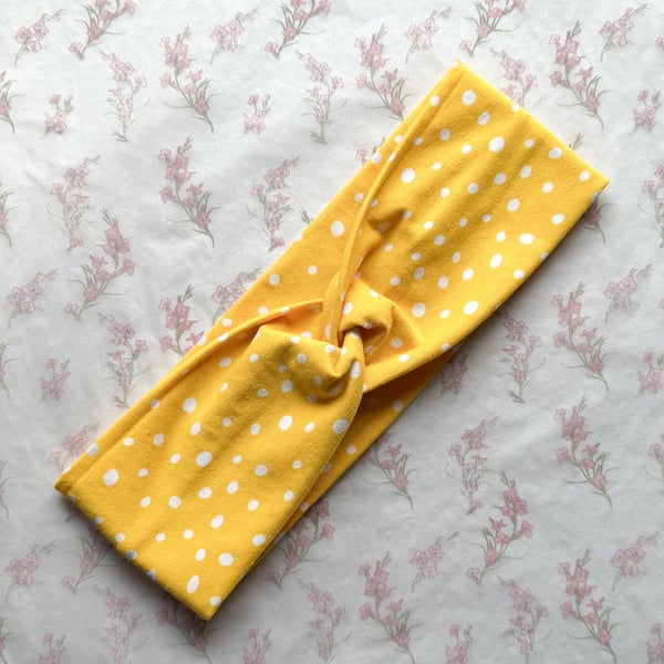 Women's Twist Knot Headband-Hairband Knot-Jersey Twist Headband-HA001