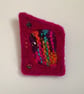  Felted Wooly Knit Brooch. - Image 3