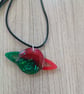 Star handmade necklace  resin gift keepsake quirky, uniq