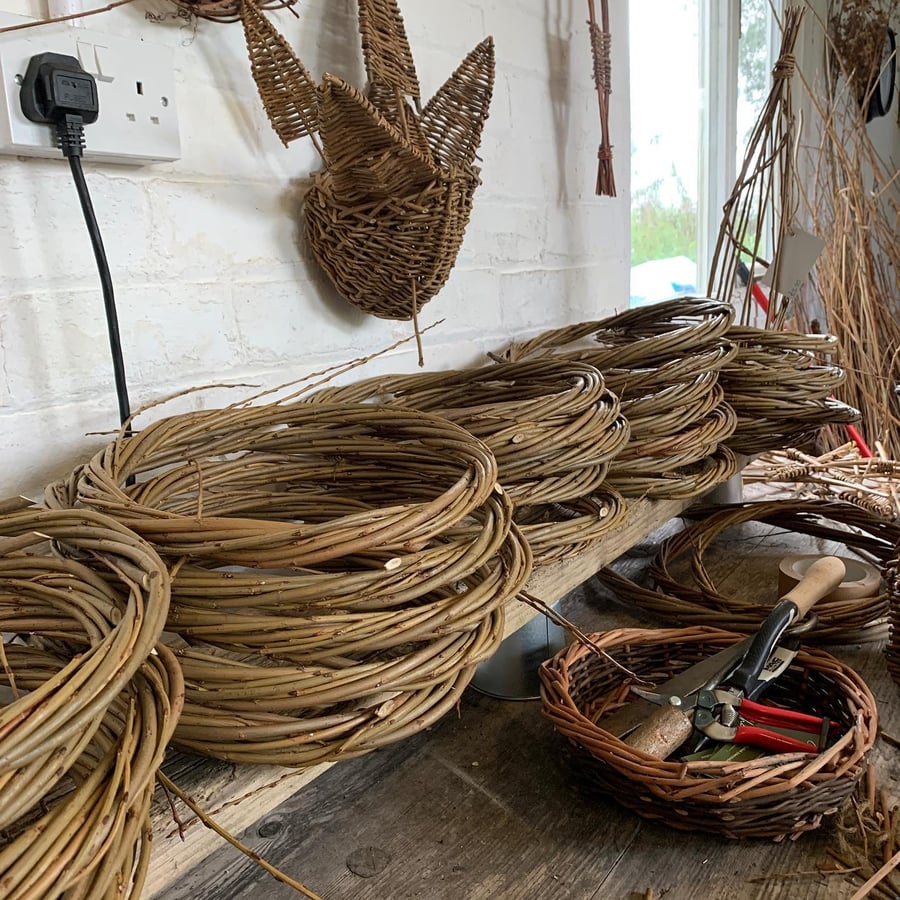 Willow Wreath Base Workshop 26th Oct 2024 Bury Lancs