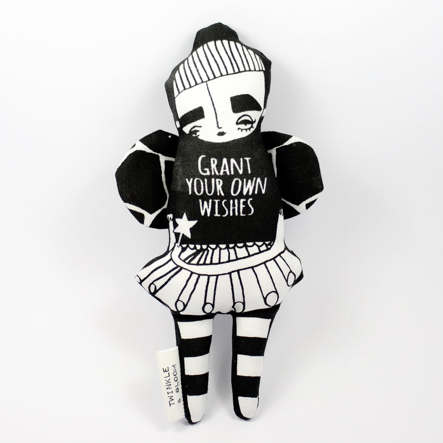 'Grant your own wishes' Art Fairy doll