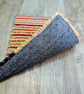 Beautiful Handmade Jute and Wool Rug  - Image 3