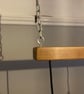 Beam Lamp with Triple Pendants, Unique Industrial Look Ceiling Light - Image 10