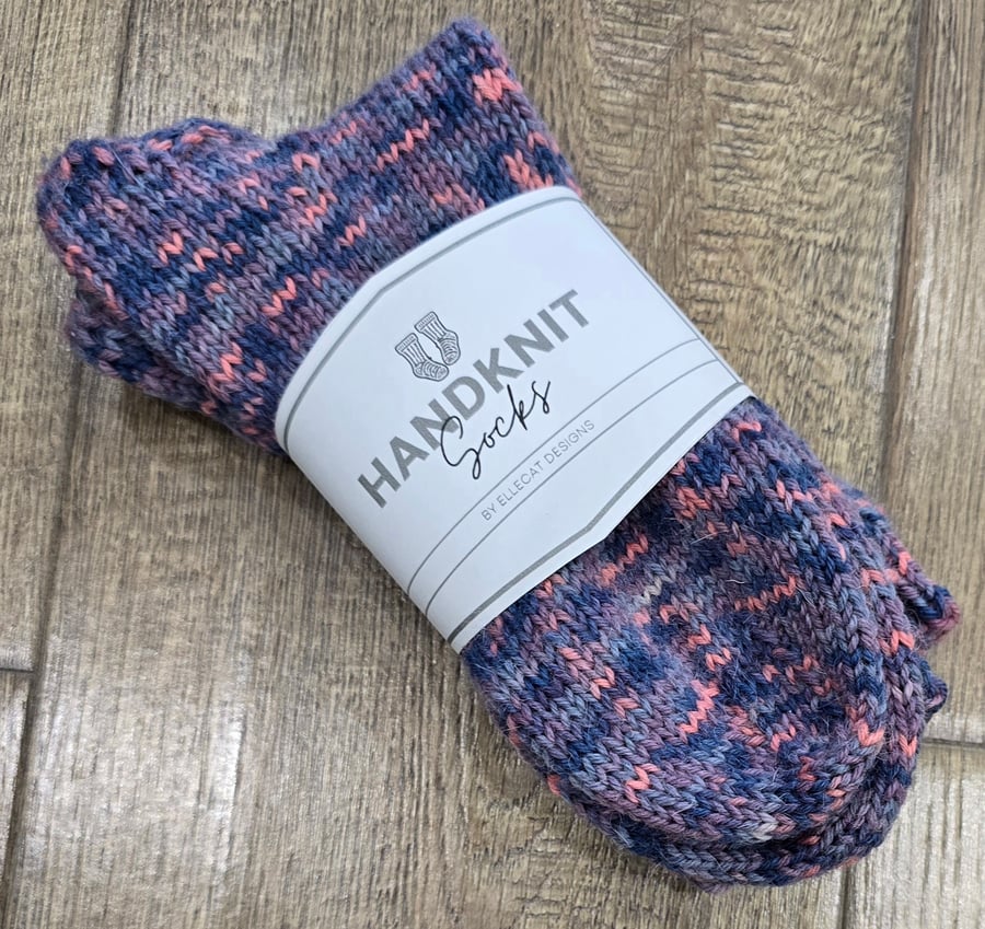 Chunky Handmade Boot Socks 4-6
