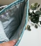 Handmade Padded Book Bag:  Shells Cover, Book Protector - Image 5