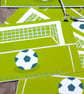 9 Pack, Green Football Gift Tags - Image 3