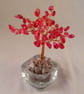Fuchsia Quartz Gemstone Tree - Image 4