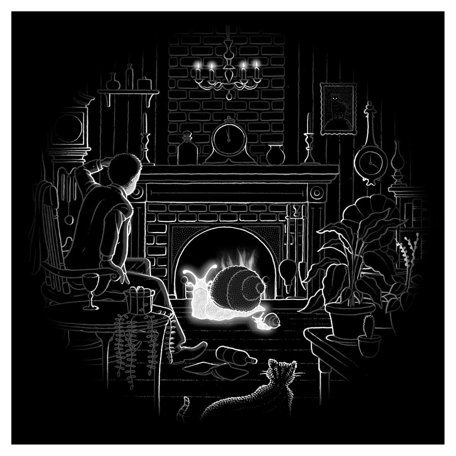 'Darling! We really must do something about these snails...'