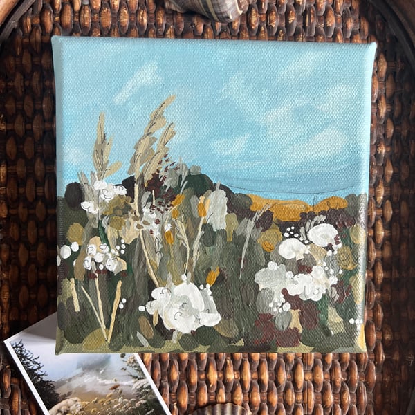 Cornish Coastal Path - Painting on Canvas I