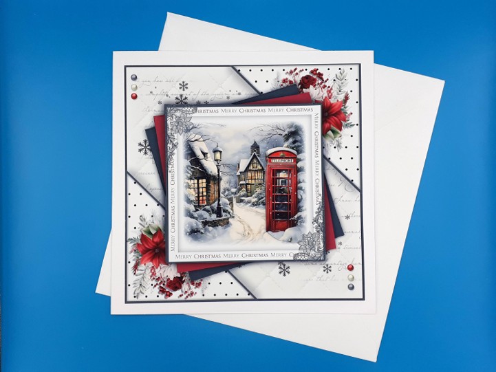 Christmas card, Large, 3d, Parents, Wife, Husband, Sister, Brother, Grandparents