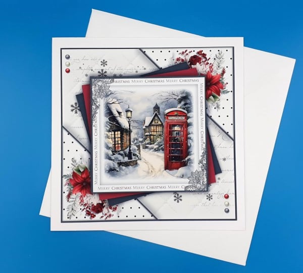 Christmas card, Large, 3d, Parents, Wife, Husband, Sister, Brother, Grandparents