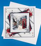 Christmas card, Large, 3d, Parents, Wife, Husband, Sister, Brother, Grandparents