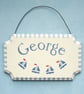 Boats, Small Keepsake Box, Christening Gift - Image 2