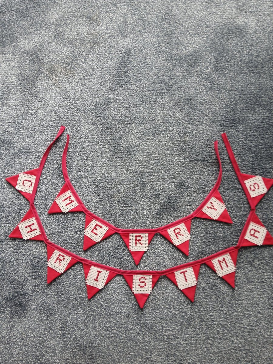 Merry Christmas garland