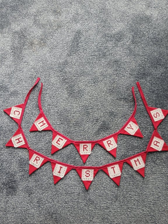 Merry Christmas garland