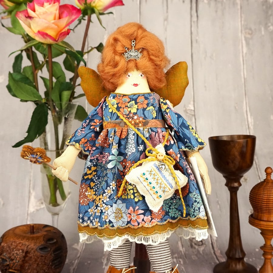 Hilde, A Tiny Fairy God Mother Doll