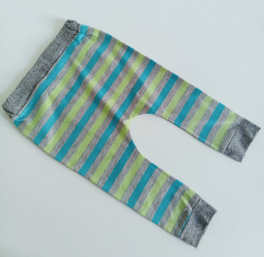 Leggings, 6-12 months, slouchy leggings, baby trousers, baby clothes 