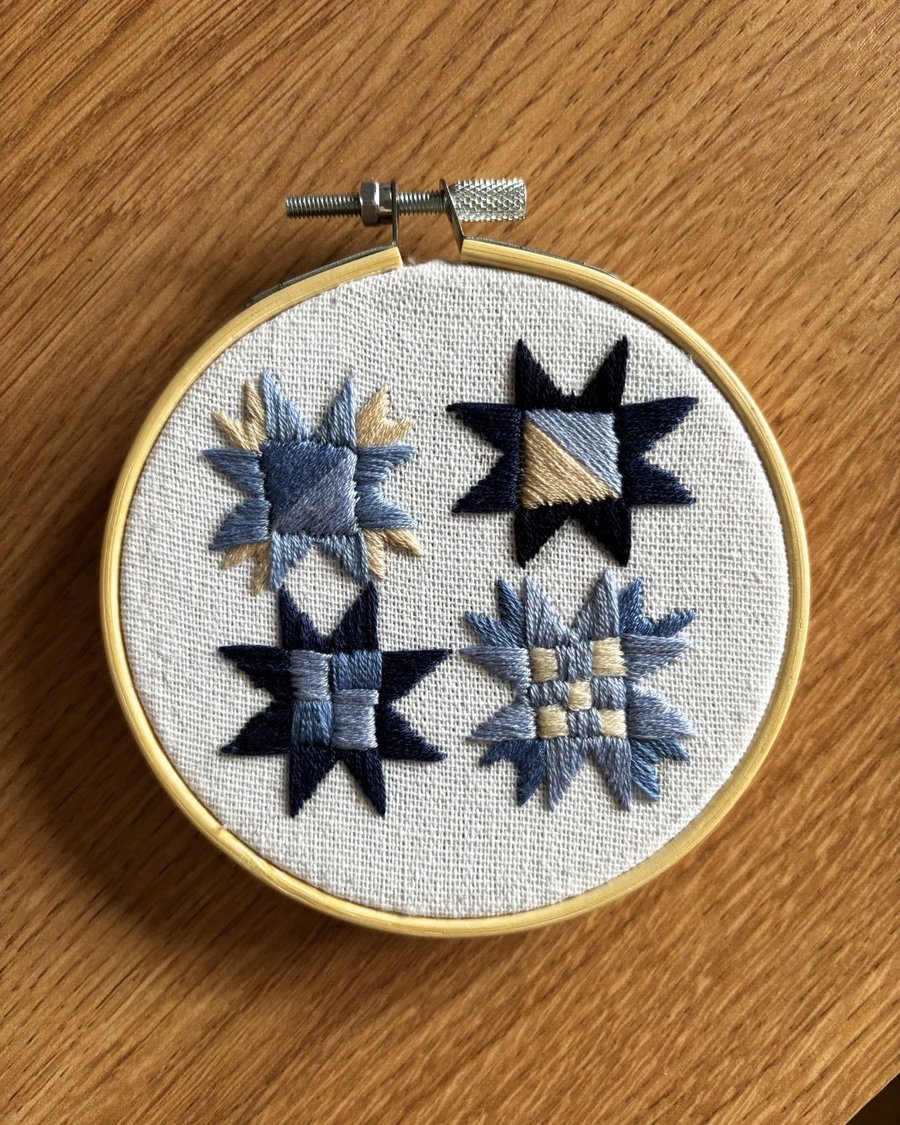 Small Quilt Scatter Embroidery