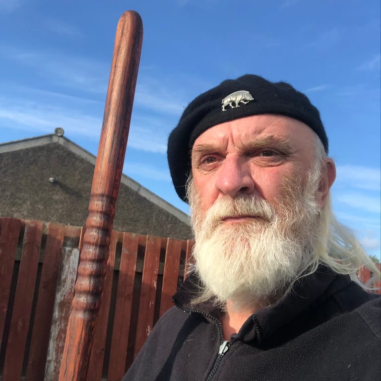 Oak Walking Staff