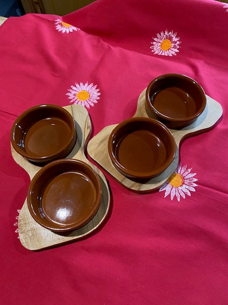 Tapas dishes and trays