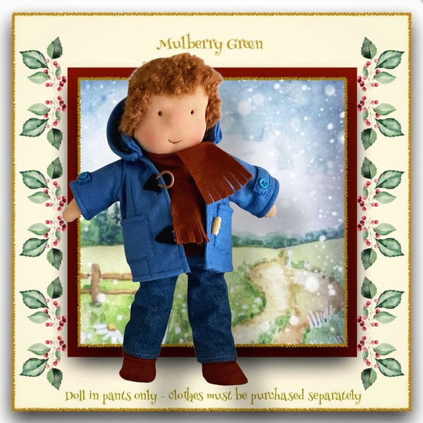 Mo Morris - a handcrafted Mulberry Green Doll