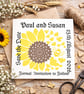 Complete Wedding Stationery Bundle Handmade Envelopes Sunflower Set