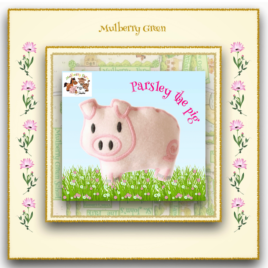 Parsley the Pig from Mulberry Farm
