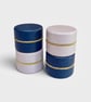 Pale & Gold Beaded Trinket Box - Image 4