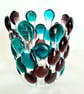 Plum & Blue Bubble Candle Cage - Image 2