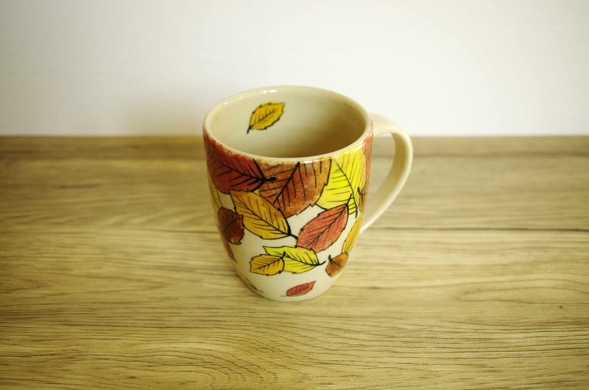 Mug - Autumn Beech Leaves 