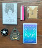 Witchcraft Bundle, witchy books, book of spells, book bundles, handmade necklace
