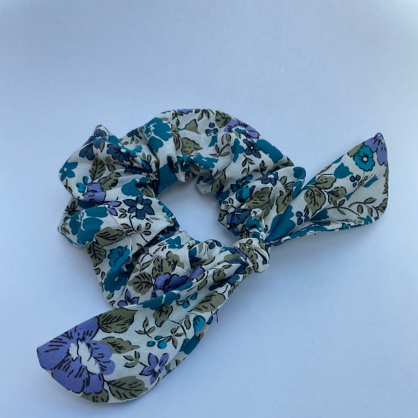Liberty Lawn Knot Scrunchie, hair tie