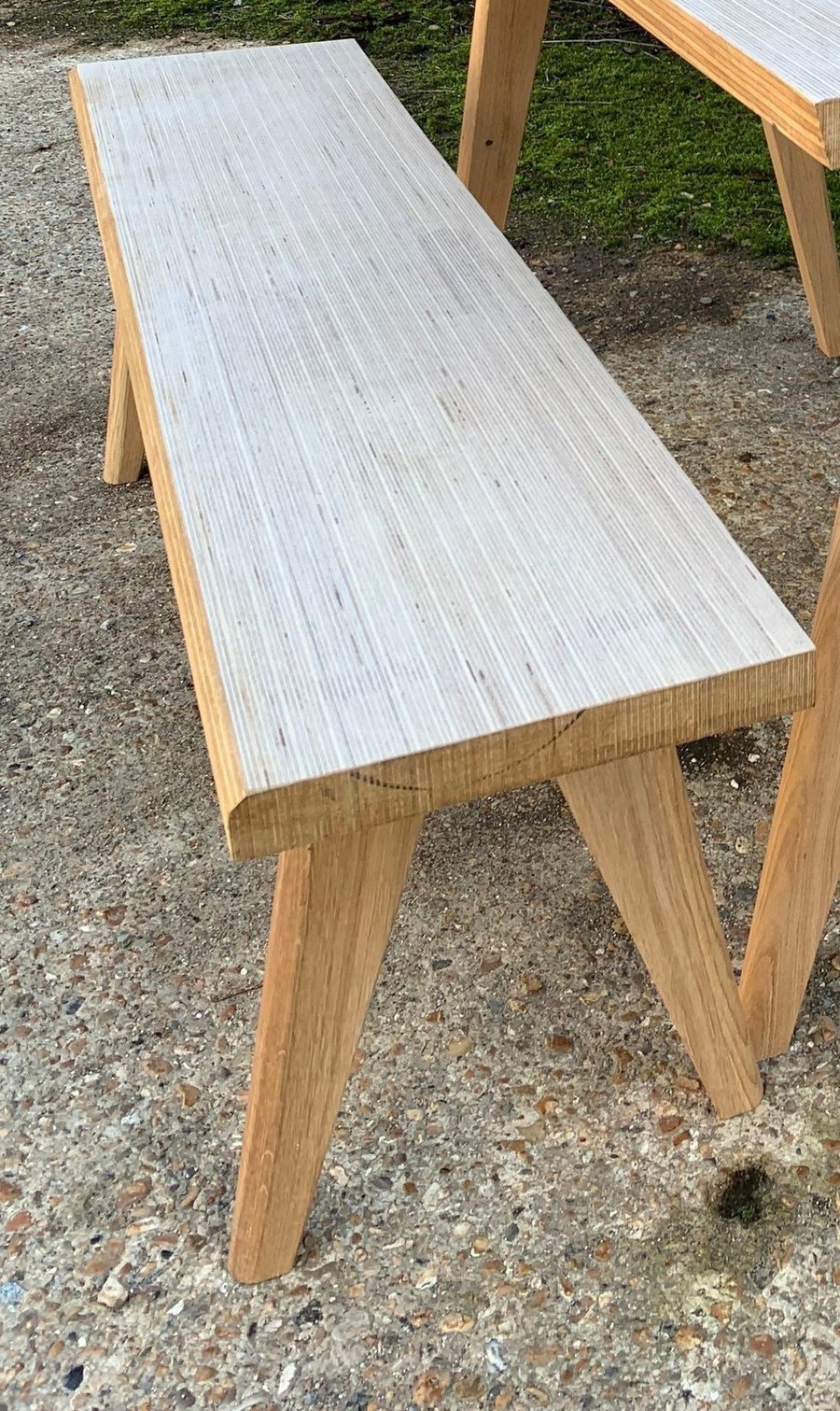 Birch Ply Bench - ideal for hallways, offices, studies or dining rooms