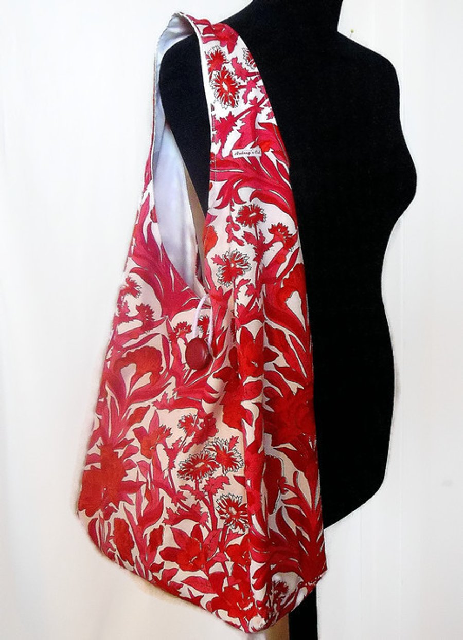 SALE Vintage Fabric Boho bag