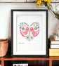 Love Birds - white - Image 3