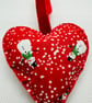 Fabric heart decorations SET 3 - Image 8