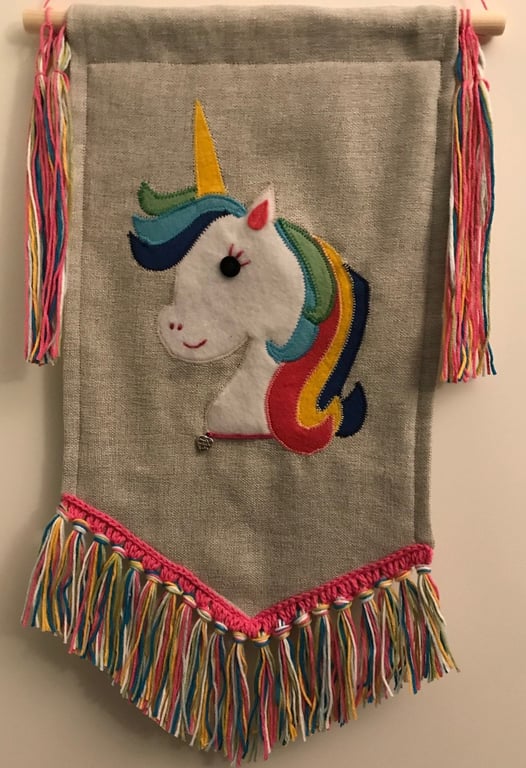 Unicorn Wall Hanging