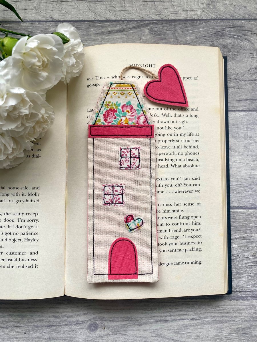 Tall house bookmark 