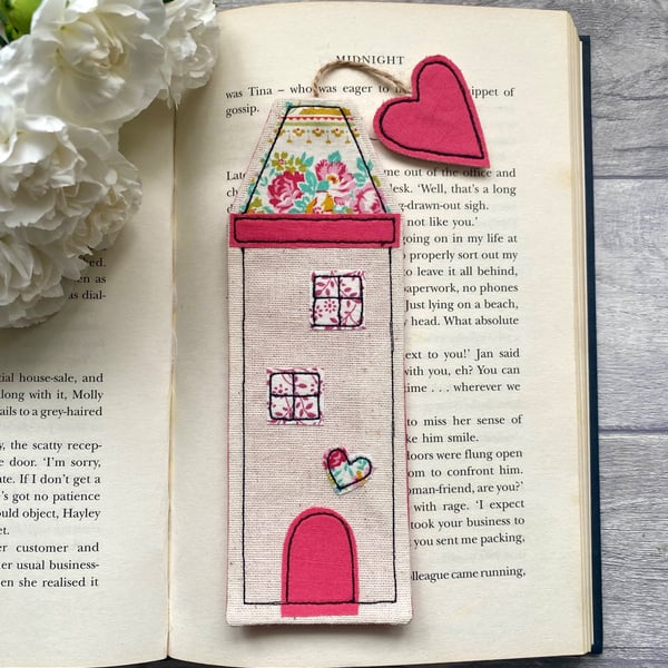 Tall house bookmark 