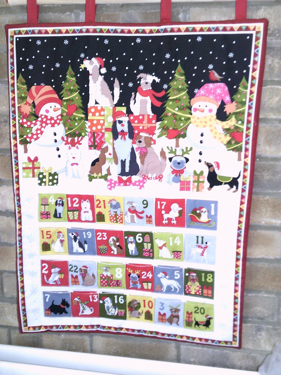 Advent Calendar with Dogs